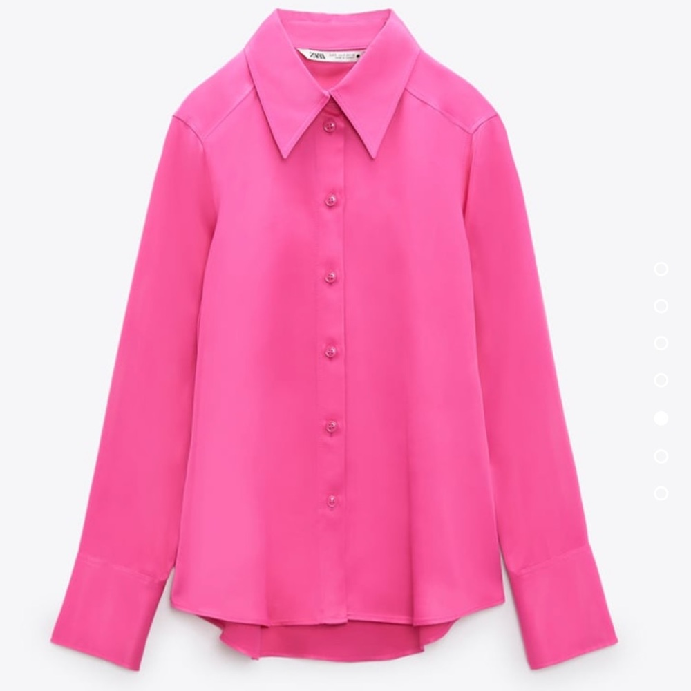 ZARA Satin Shirt